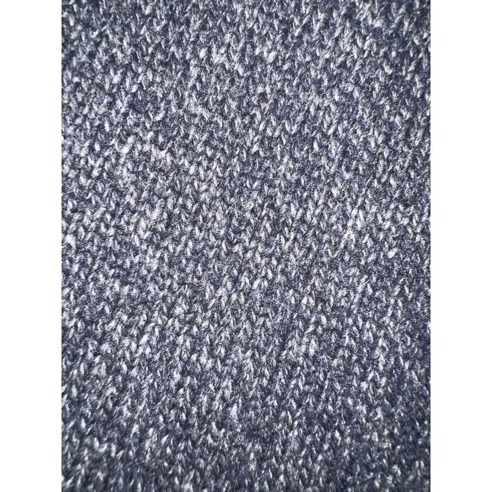 Banana Republic Men’s Wool Blend Full Zip Sweater‎ Jacket Navy Gray Marled M